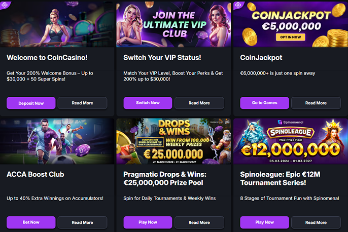 Coin Casino Bonus